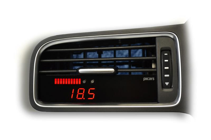 P3 Cars Integrated Vent Digital Gauge VW Jetta/GLI 2011+